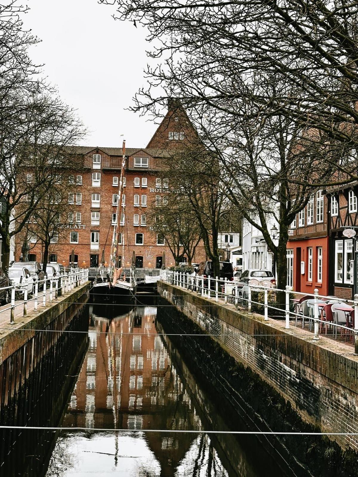 Zur Muehle - Hotel Am Fleth Buxtehude Buitenkant foto