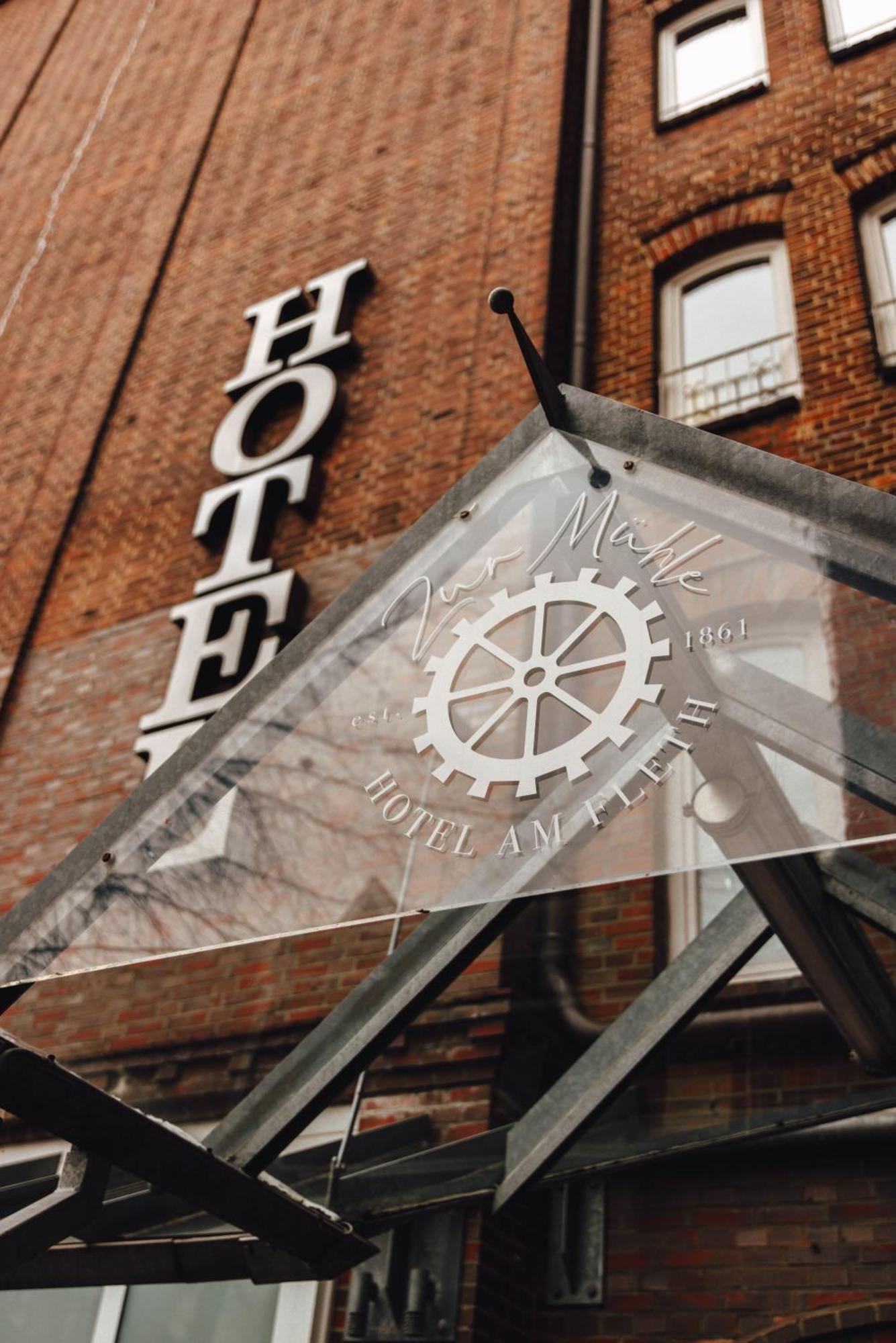 Zur Muehle - Hotel Am Fleth Buxtehude Buitenkant foto