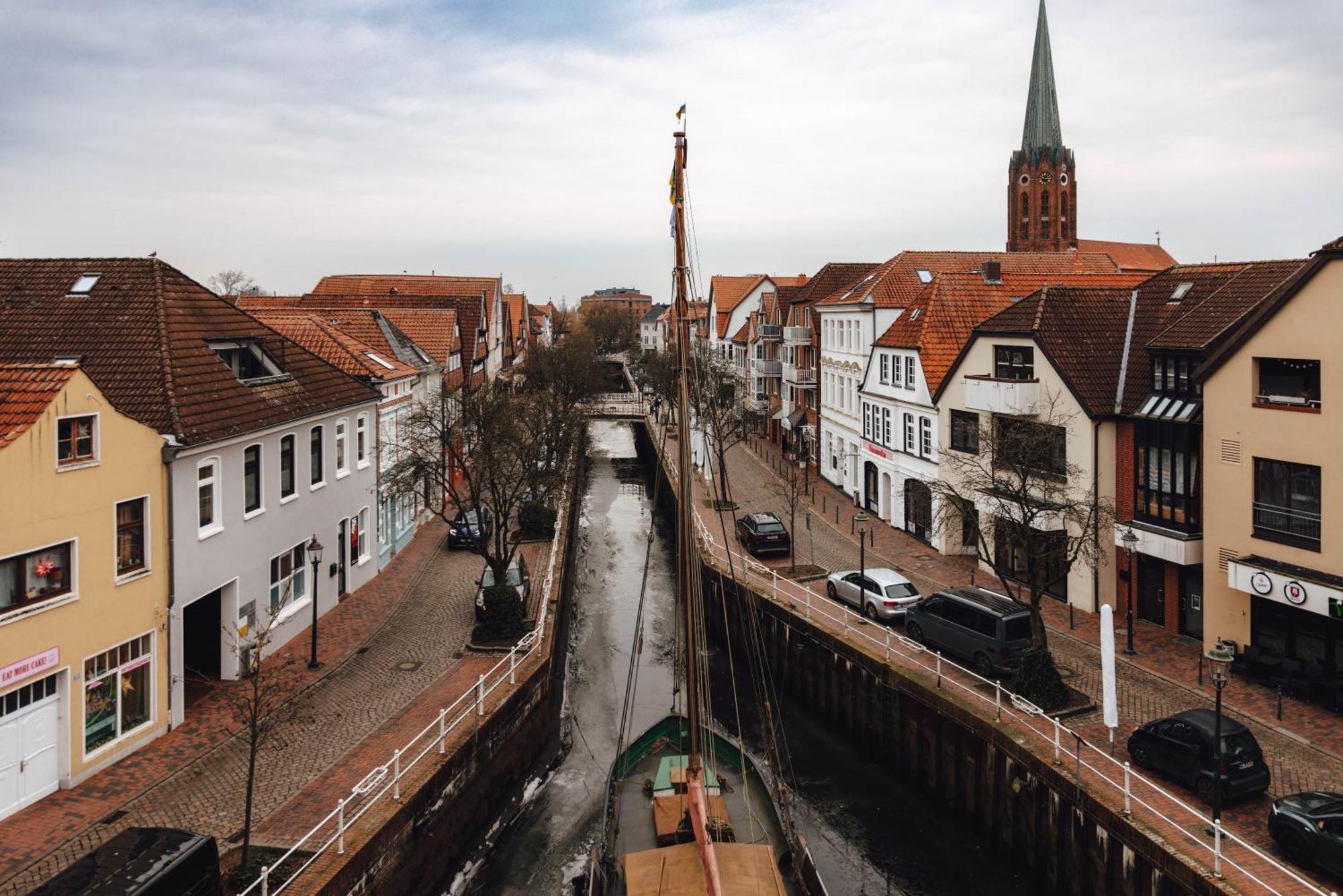Zur Muehle - Hotel Am Fleth Buxtehude Buitenkant foto